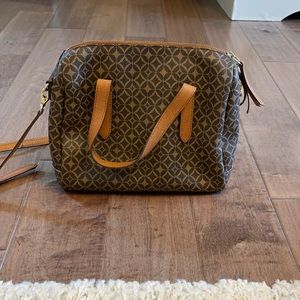 Fossil Diamond Pattern Purse